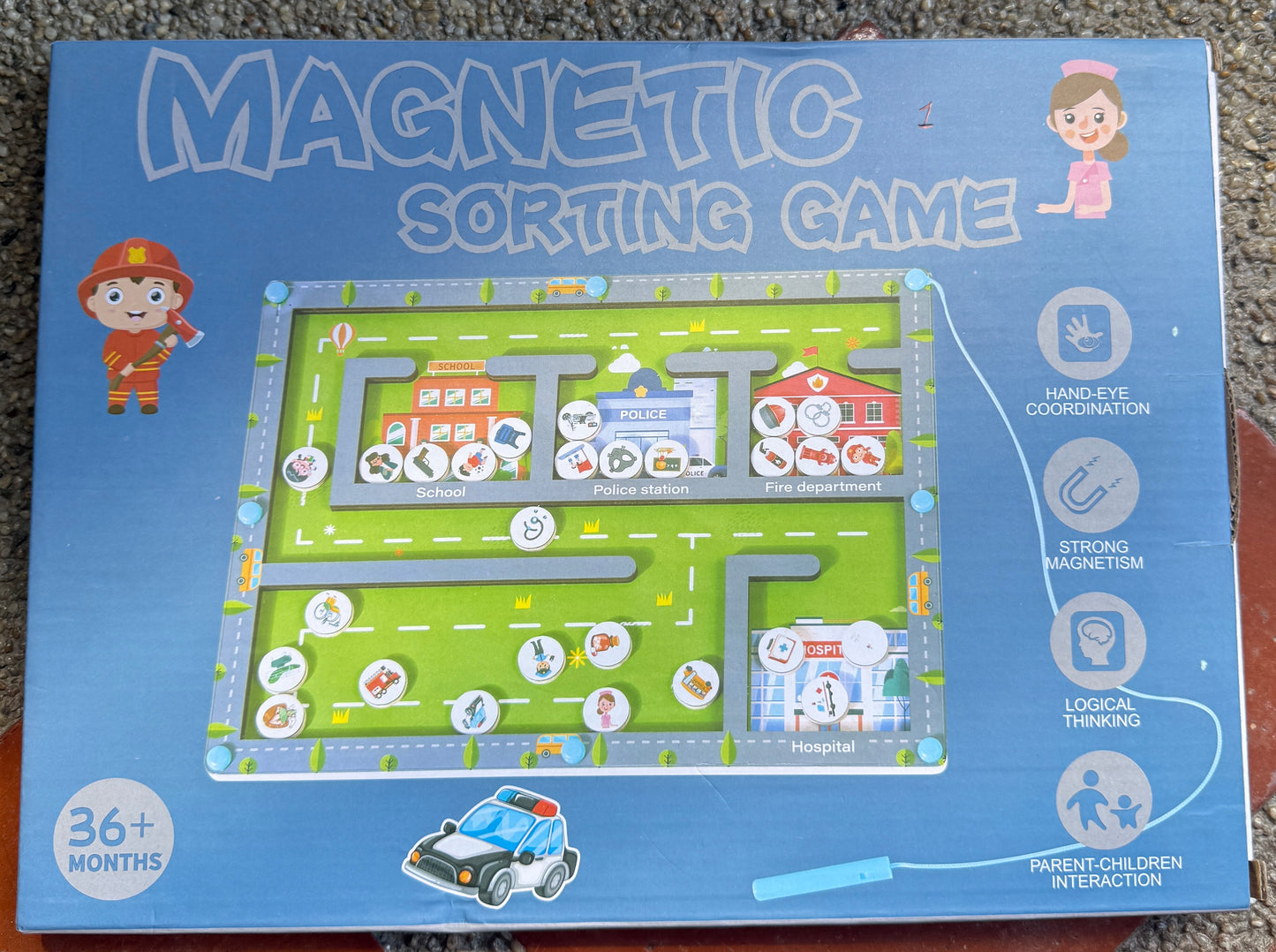 Magnetic SortingGame