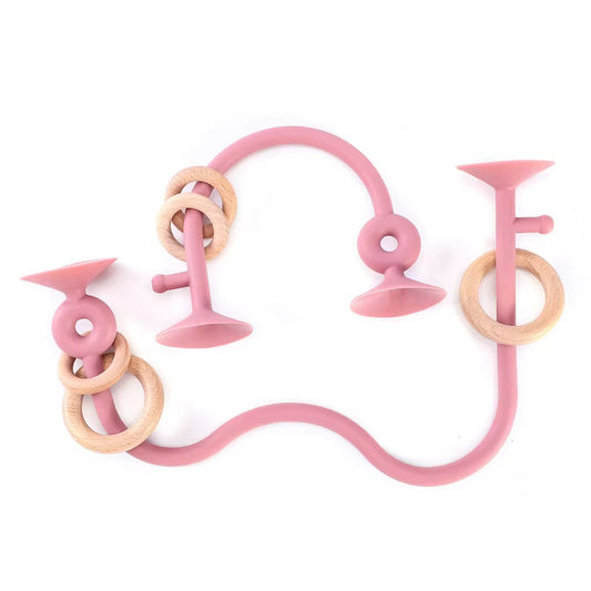 Laberinto para bebes con chupones