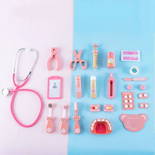 Kit de doctor rosado