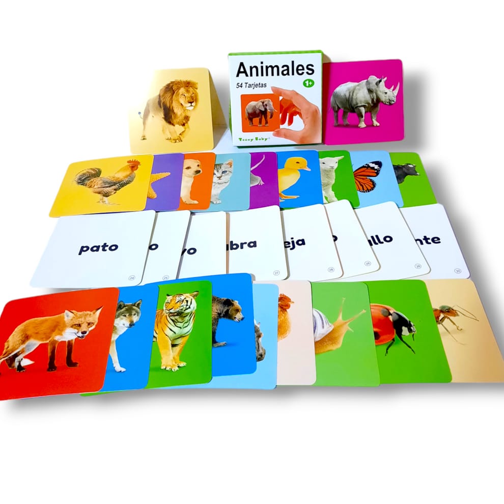 Flash card "animales"