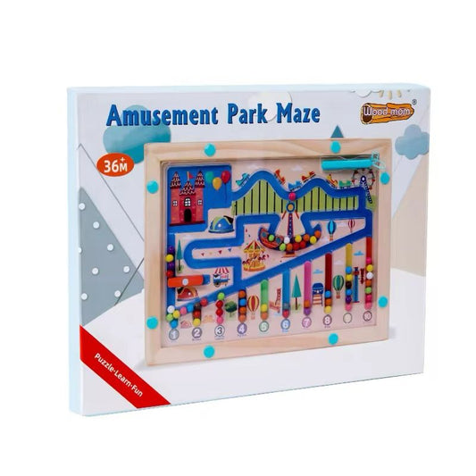 Laberinto magnetico parque de diversiones