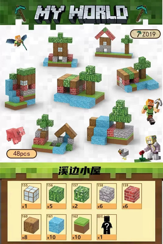 Bloques magnéticos Minecraft – Peek a Toys