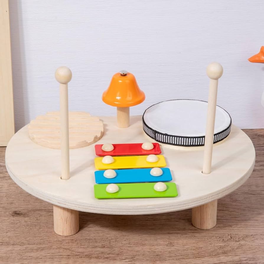 Set Musical de Percusión Infantil de Madera