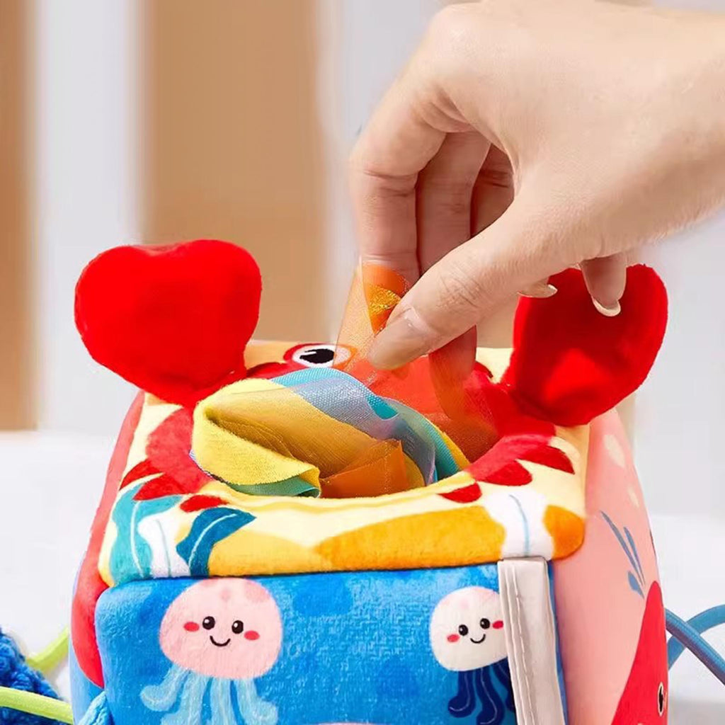 Cubo Sensorial de Actividades para Bebés