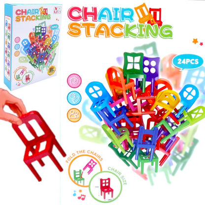 Juego de Sillas Apilables