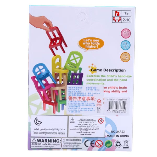 Juego de Sillas Apilables