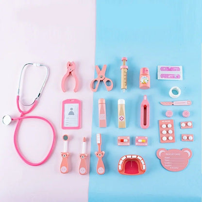 Kit de doctor rosado