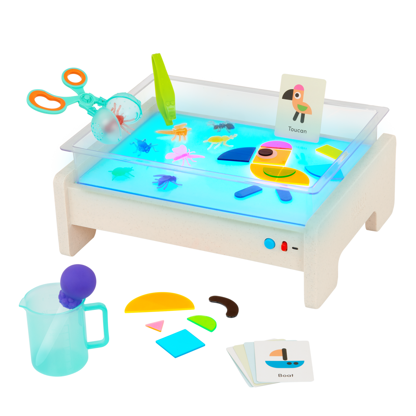 Caja sensorial y de luz