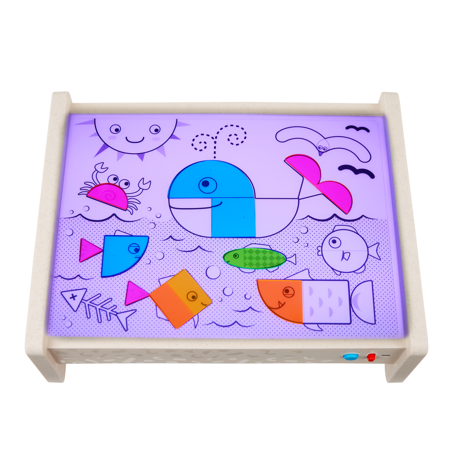 Caja sensorial y de luz