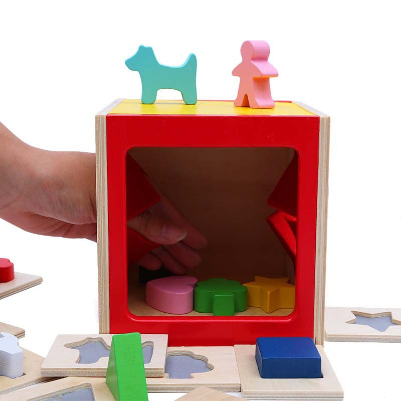 Caja para adivinación de figuras