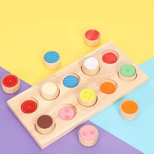 Tablero juego sensorial