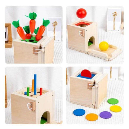 Caja 4 en 1 Montessori