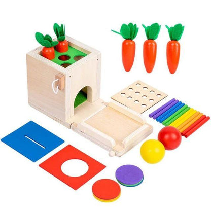Caja 4 en 1 Montessori