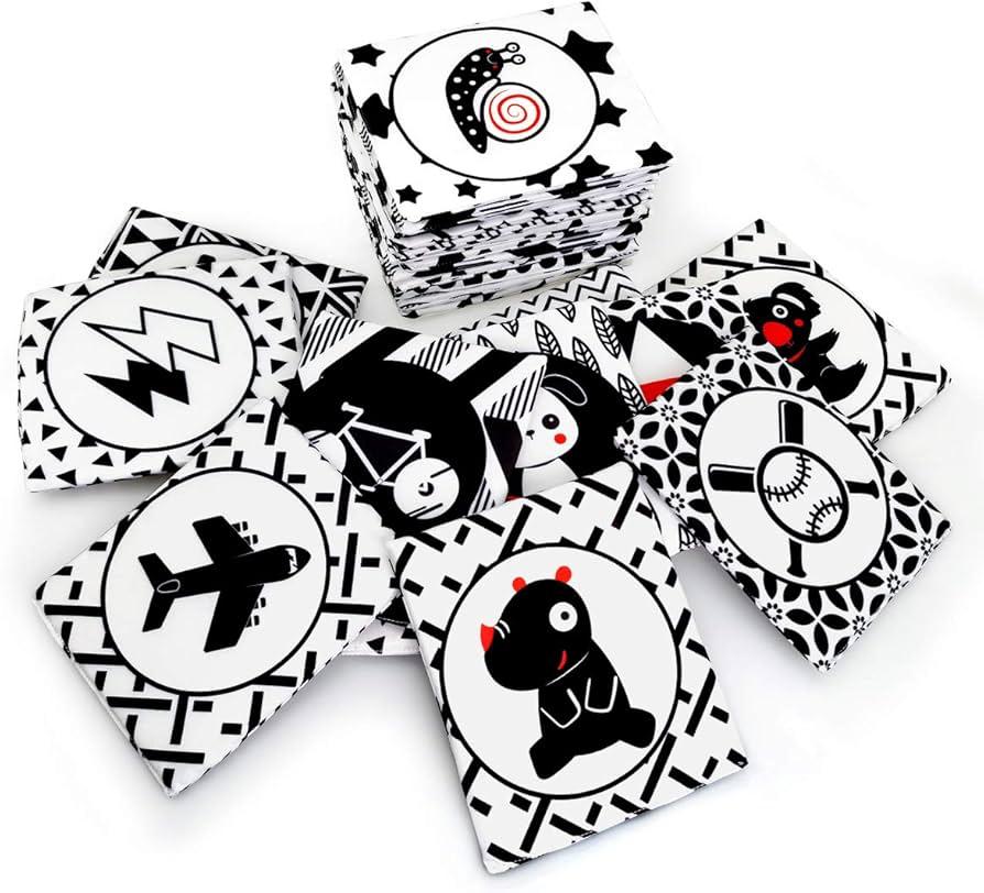 Flash card blanco y negro