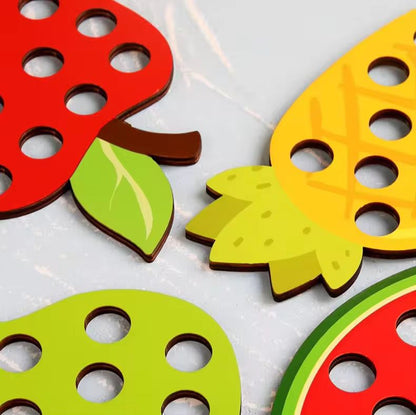 Frutas para enhebrado