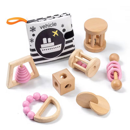kit de bebe en madera