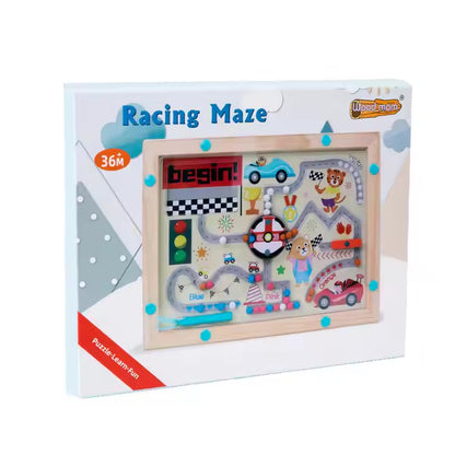 Tablero magnetico de carreras