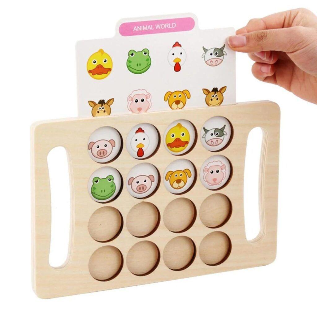 Juego de memoria con pines