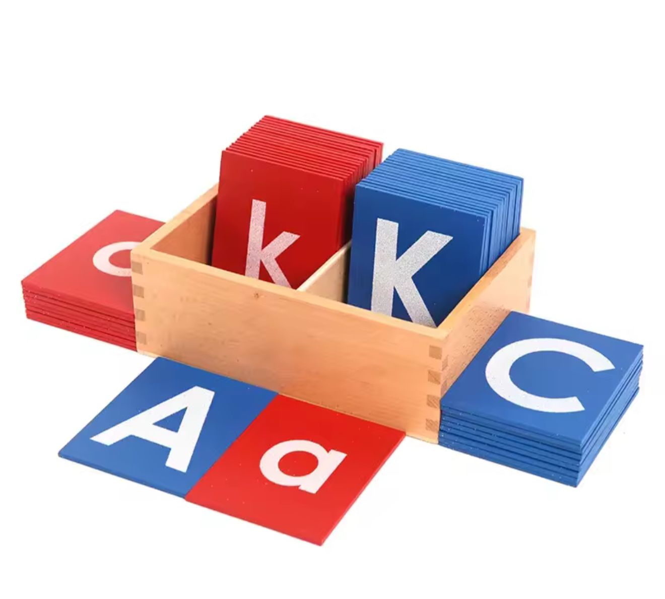 Letras Móviles Montessori de Madera