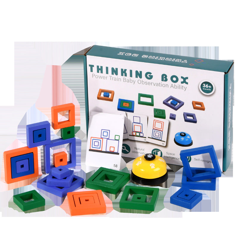 Juego de patrones con cuadros (thinking box)