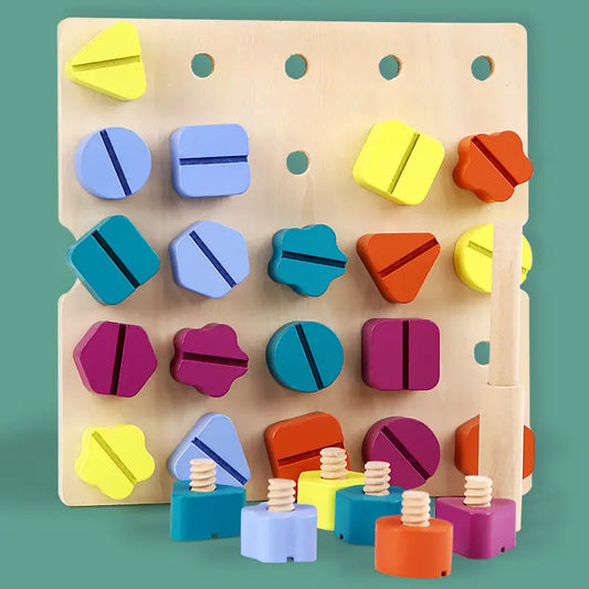 Juego de patrones con tornillos